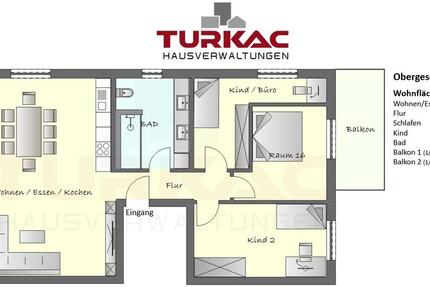 Wohnung Hüttenberg - 4 Zimmer, 115 m&sup2;, 1.350&euro; | Angebot:26196690
