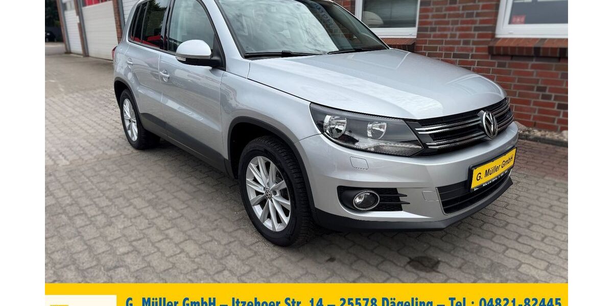 VW Tiguan 66.500 km 15.480 &euro; Dägeling 25578