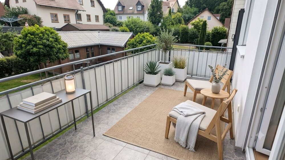 Provisionsfreie, sonnige 3 Zimmerwohnung mit großem Südbalkon und separaten Hobbyraum - Appartement Waidhofen | Angebot:27155332