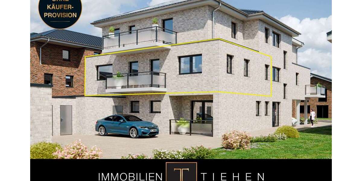 Etagenwohnung Meppen - 3 Zimmer, 94 m&sup2;, 405.000&euro; | Angebot:26563656
