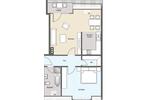 Dachgeschoßwohnung Leipzig Mitte - 2 Zimmer, 62 m&sup2;, 199.000&euro; | Angebot:26996085