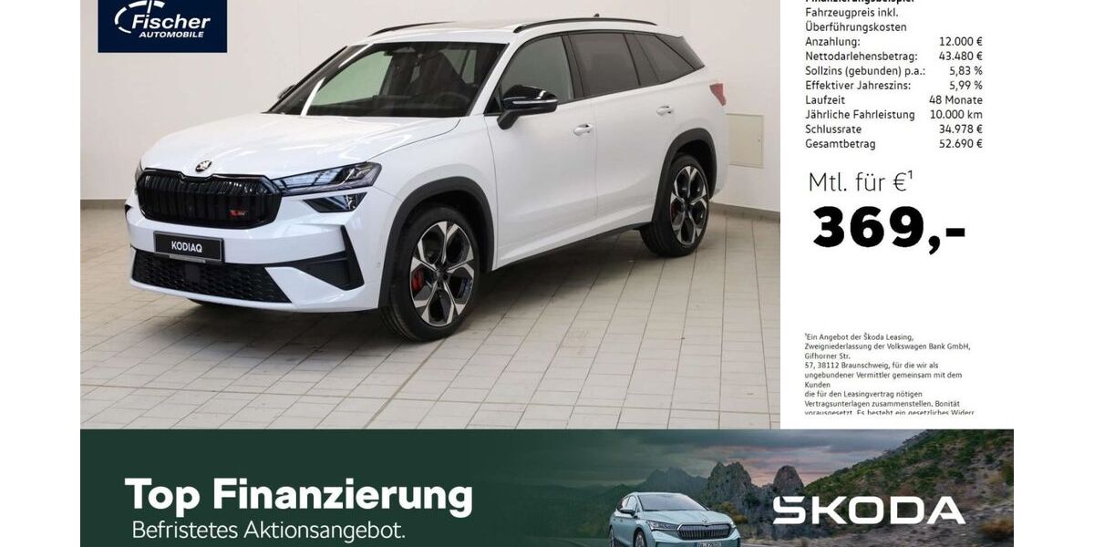 Skoda Kodiaq 4.315 km 55.480 &euro; Amberg 92224