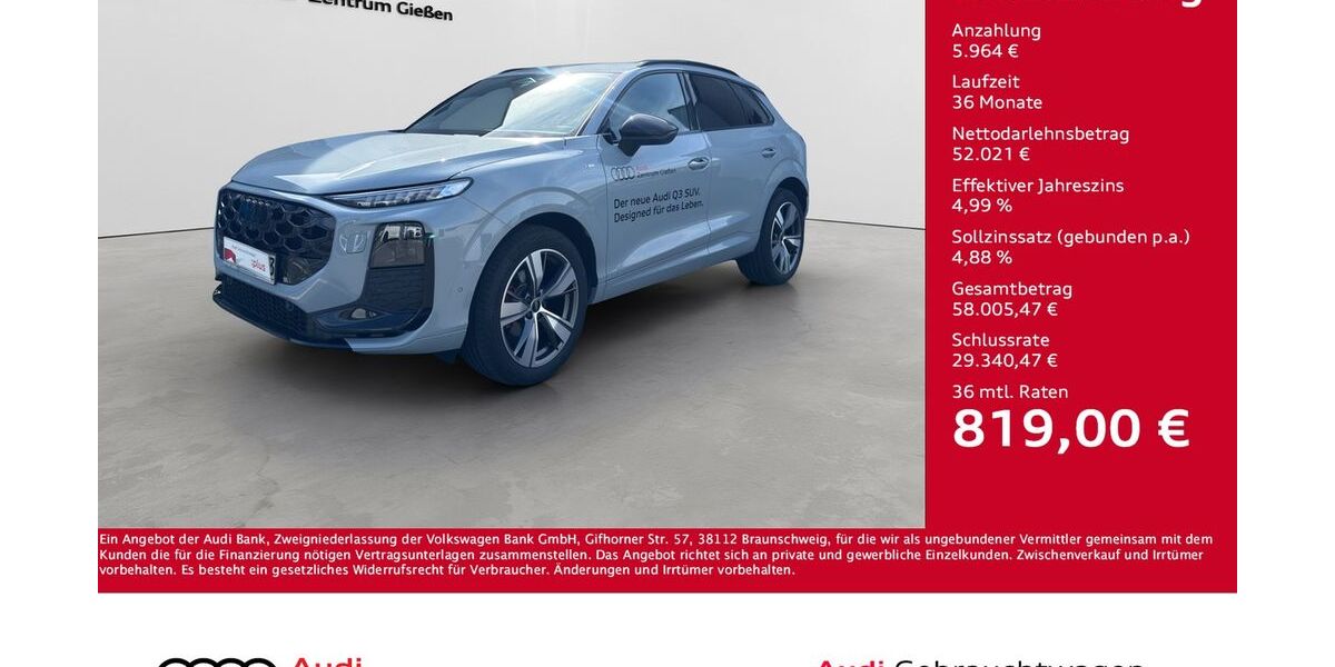Audi Q3 21.000 km 44.830 &euro; Giessen 35394