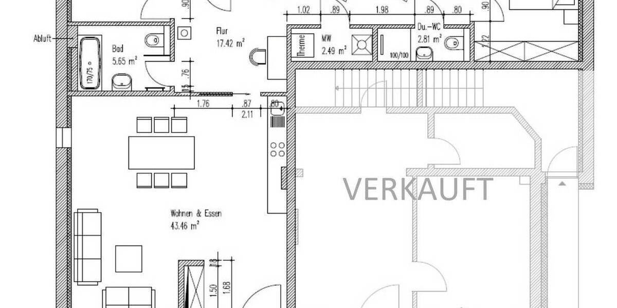 Etagenwohnung Hamburg Eilbek - 3 Zimmer, 134 m&sup2;, 999.000&euro; | Angebot:26414928