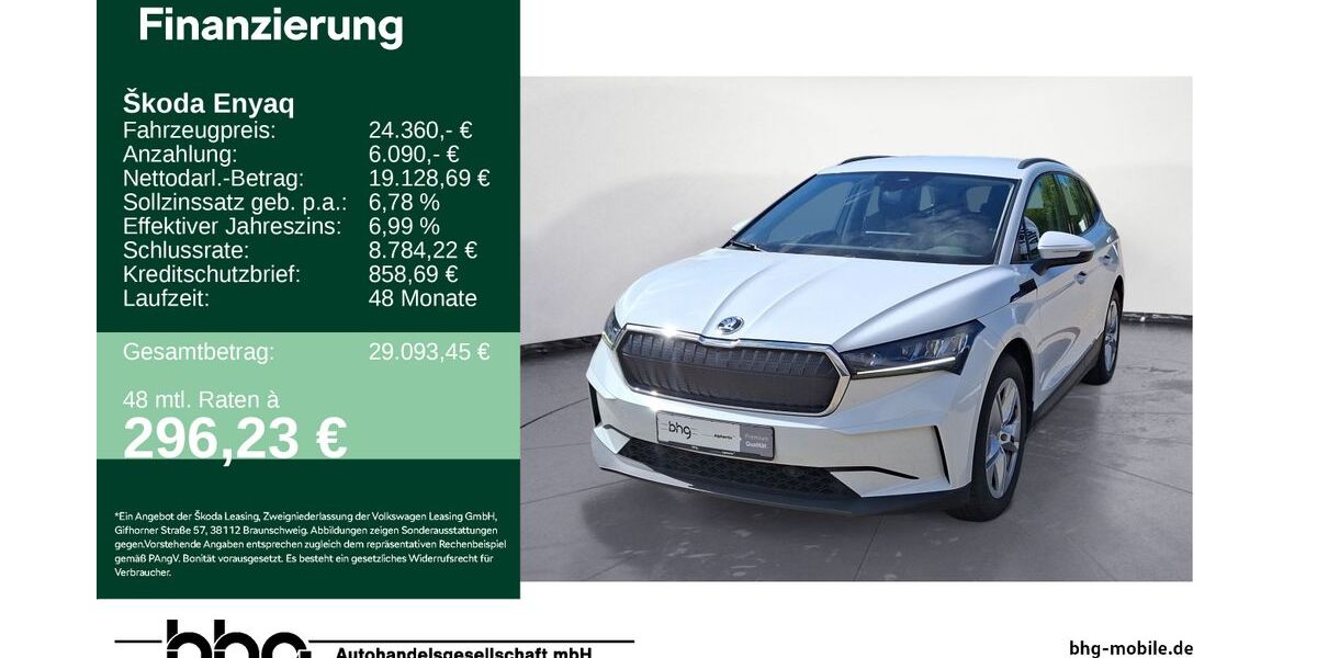 Skoda Enyaq 57.742 km 24.360 &euro; Freudenstadt 72250