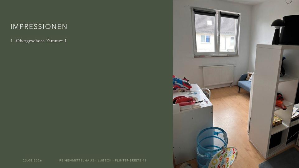 Reihenhaus Lübeck Sankt Lorenz Nord - 7.5 Zimmer, 130 m&sup2;, 548.000&euro; | Angebot:27290333