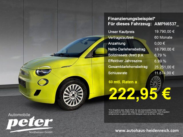 Fiat 500 12.286 km 19.790 &euro; Eschwege 37269