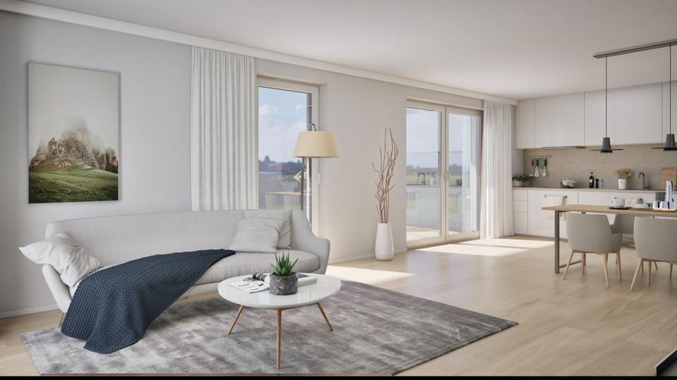 Erdgeschoßwohnung Heldenstein - 3 Zimmer, 82 m&sup2;, 1.100&euro; | Angebot:26405757