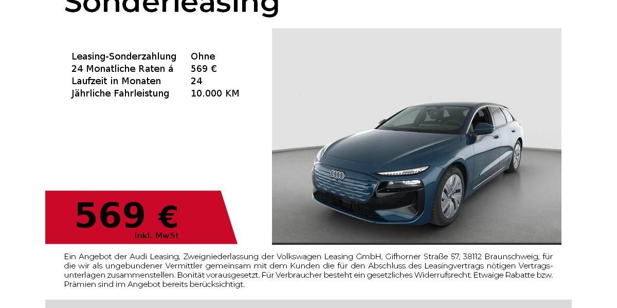 Audi A6 e-tron 11.390 km 65.890 &euro; Roth 91154