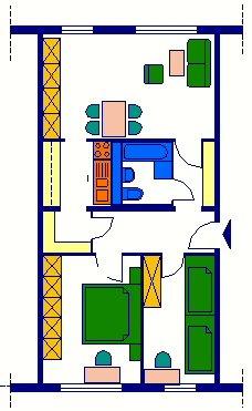 Etagenwohnung Marienberg - 3 Zimmer, 69 m&sup2;, 386&euro; | Angebot:26232042
