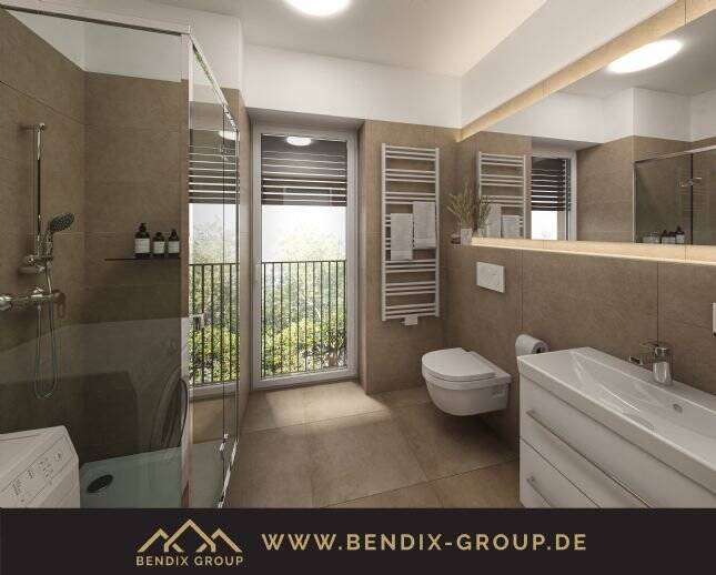 Moderne 2 Zi.-WE mit Balkon I Hochwertige Ausstattung I Neubau I Ruhiger & grüner Innenhof 2 zimmer