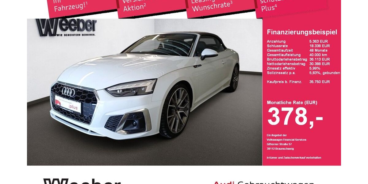 Audi A5 53.618 km 35.439 &euro; Leonberg 71229