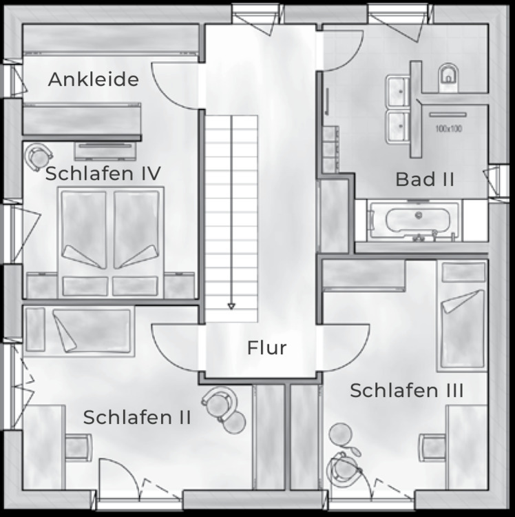 Frei geplantes Neubau-Einfamilienhaus in Berlin-Mahlsdorf - Bahnhofsnahe Lage, inkl. Grundstück 5 zimmer