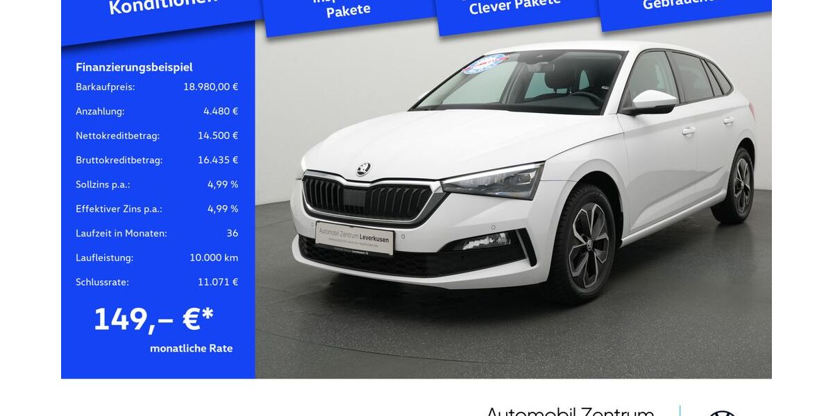 Skoda Scala 64.631 km 18.380 &euro; Leverkusen 51379