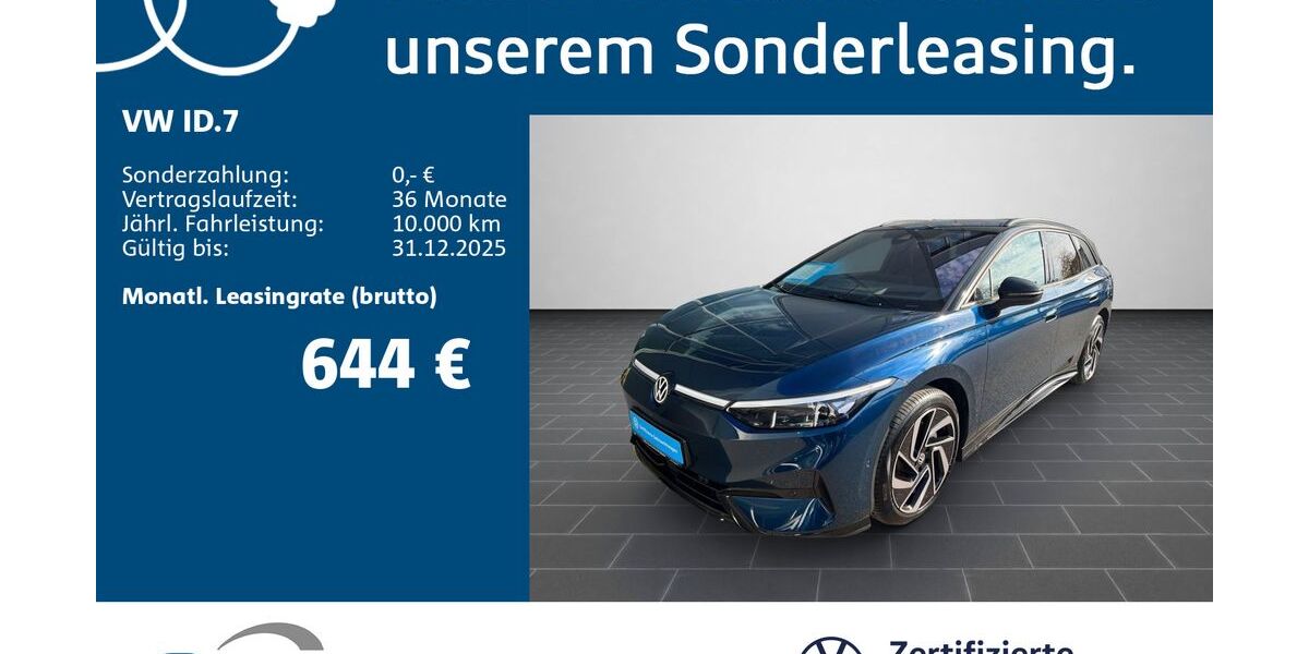 VW ID.7 23.689 km 48.500 € Wiesbaden 65189