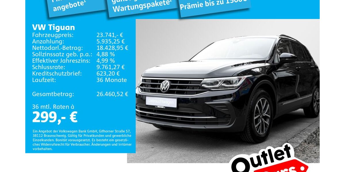 VW Tiguan 126.042 km 23.741 &euro; Dachau 85221