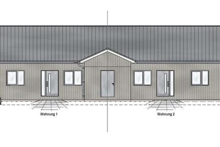 2x Bungalow Doppelhaushälften Niedrigenergiehaus Neubau 4 zimmer