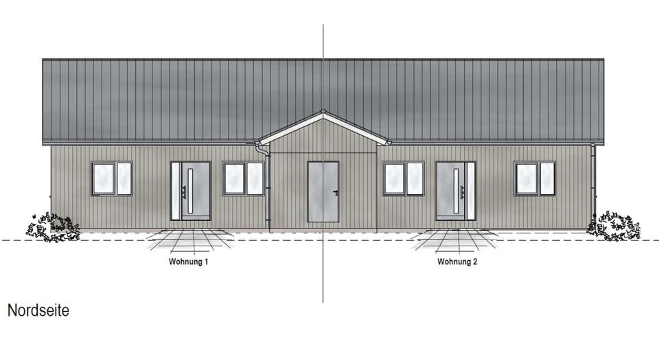 2x Bungalow Doppelhaushälften Niedrigenergiehaus Neubau 4 zimmer