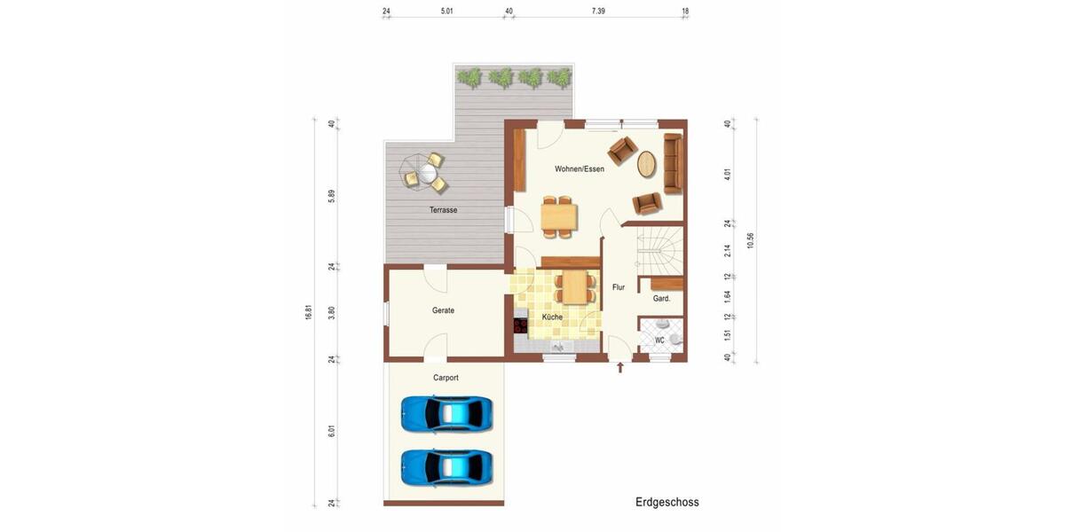 Doppelhaushälfte Bj 1994 4Zi 164m2 EBK Fußbodenheizung 4 zimmer
