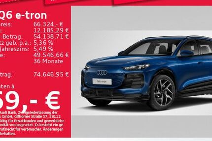 Audi Q6 e-tron 12.945 km 66.324 &euro; Eching 85386
