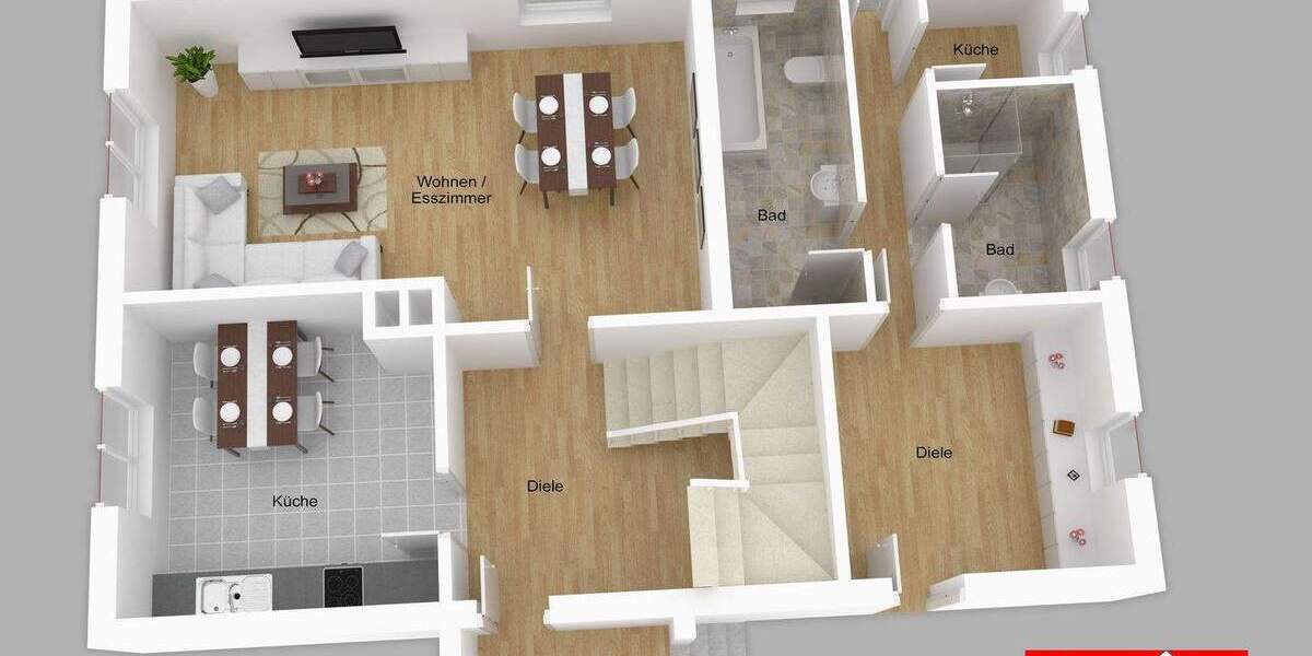 Einfamilienhaus Obernkirchen - 1 Zimmer, 150 m&sup2;, 249.000&euro; | Angebot:26433665