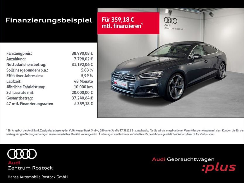 Audi A5 64.455 km 36.590 € Rostock 18059