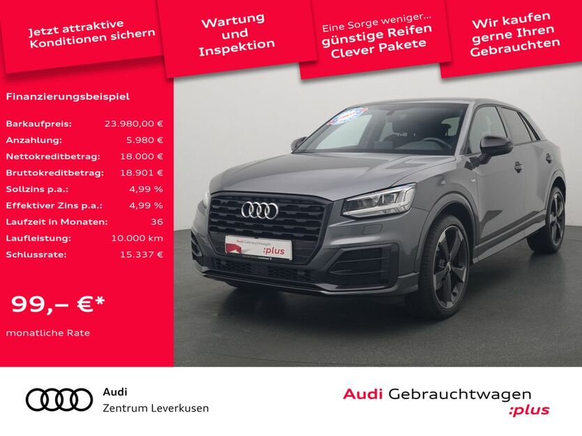 Audi Q2 54.593 km 23.680 € Leverkusen 51373