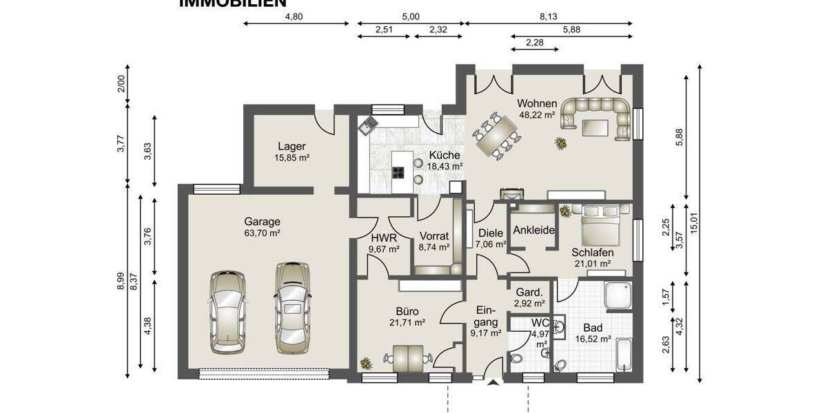 Bungalow Bargstedt - 3 Zimmer, 168 m&sup2;, 649.000&euro; | Angebot:26904234