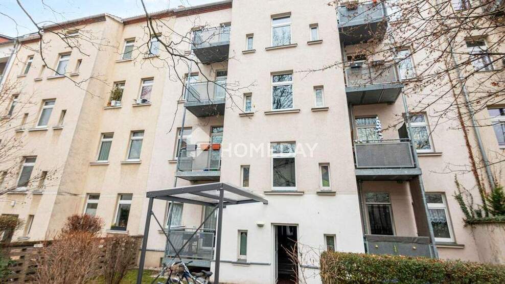 Gemütliche 2-Zimmer-Wohnung mit Balkon, EBK und Abstellkammer im sanierten Denkmalhaus 2 zimmer