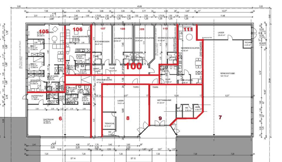 neu ausgebaute - 1-Zi-Wohnung in Hemsbach 1 zimmer