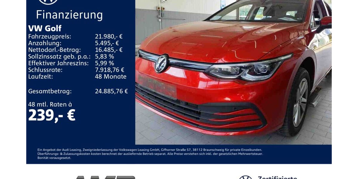 VW Golf 57.790 km 21.980 &euro; Borna 04552