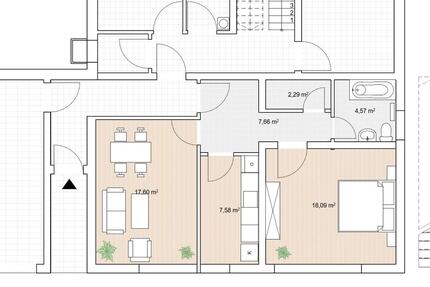 Wohnung Bad Laasphe - 1 Zimmer, 62 m&sup2;, 675&euro; | Angebot:26289264