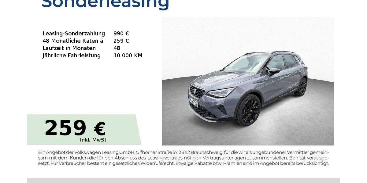Seat Arona 9.999 km 25.980 &euro; Roth 91154