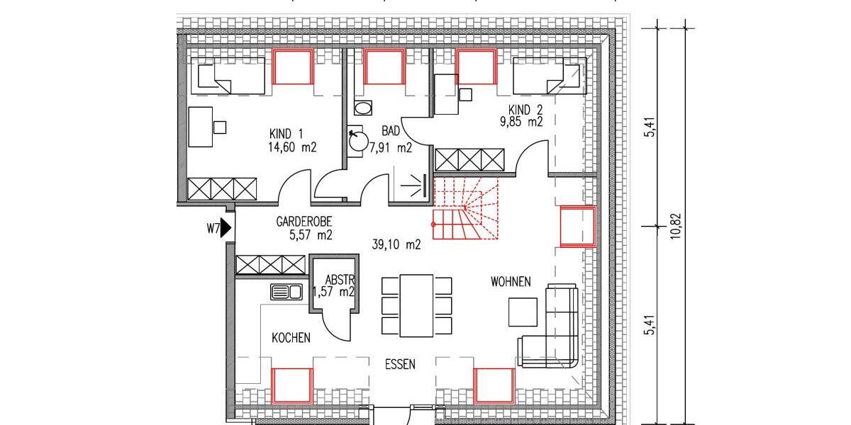 Trier-Feyen neue Maisonettewohnung mit Flair, moderner Heiztechnik sowie toller Weitsicht - Dachgeschoßwohnung Trier Feyen-Weismark | Angebot:27152341