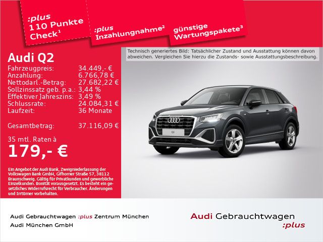 Audi Q2 12.088 km 33.931 € Eching 85386