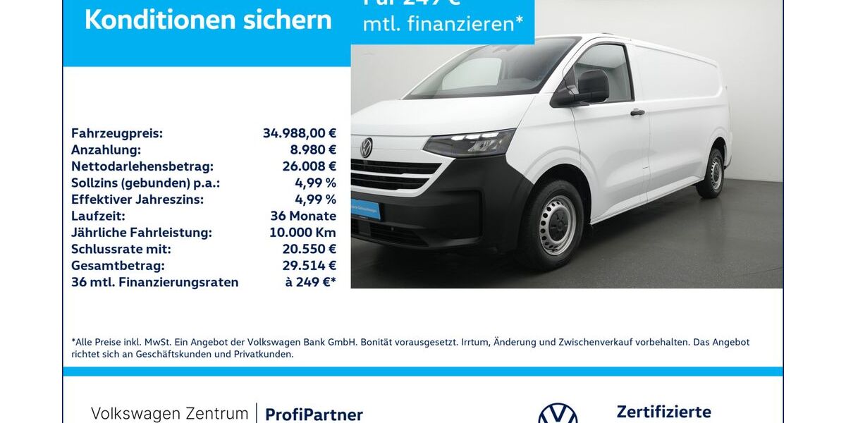 VW T7 Transporter 25.106 km 34.988 &euro; Leverkusen 51379