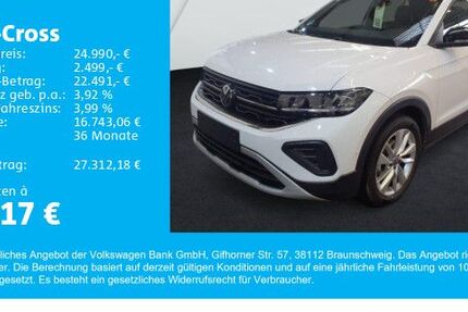 VW T-Cross 16.695 km 24.790 &euro; Gersthofen 86368