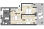 Etagenwohnung Cottbus Sachsendorf - 2 Zimmer, 65 m&sup2;, 507&euro; | Angebot:26473191