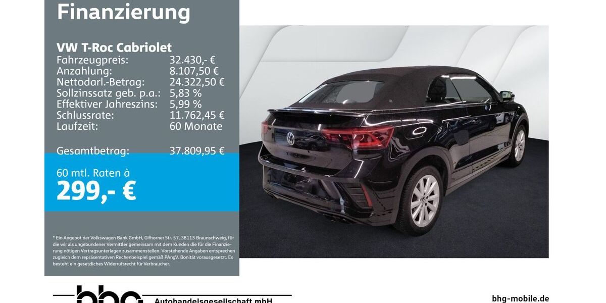 VW T-Roc 25.334 km 32.430 &euro; Balingen 72336