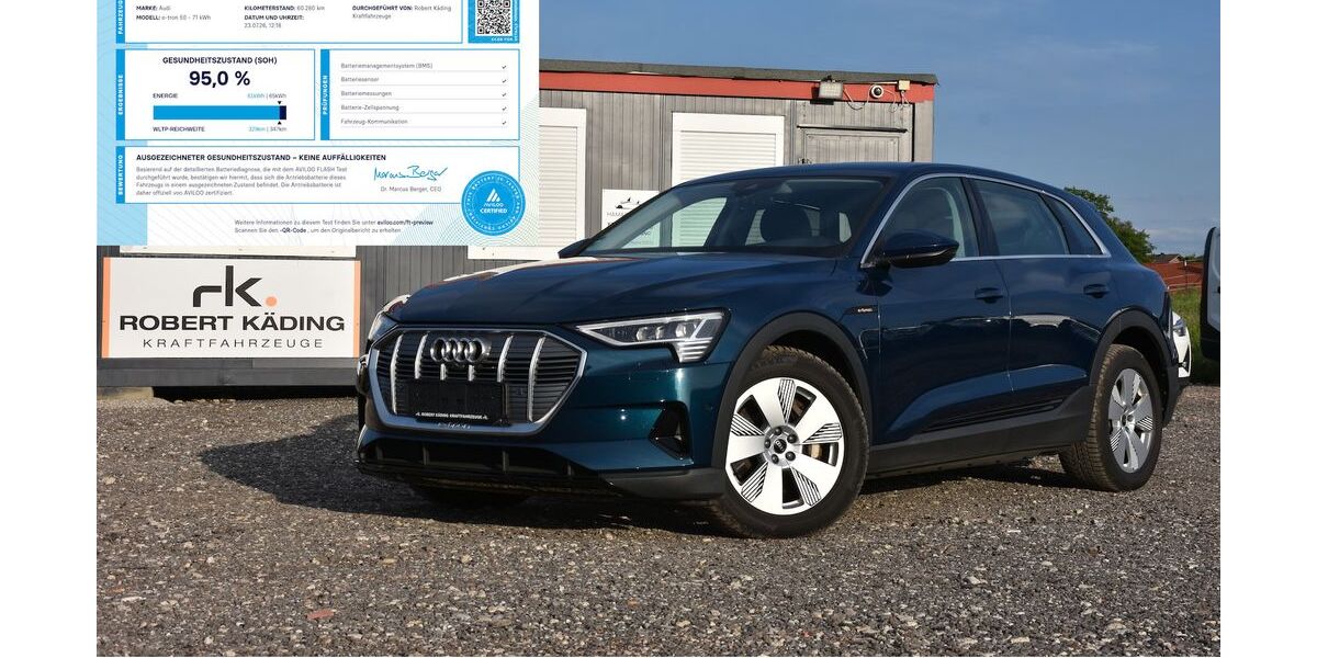 Audi e-tron 60.278 km 24.655 &euro; Tuntenhausen/Ostermünchen 83104