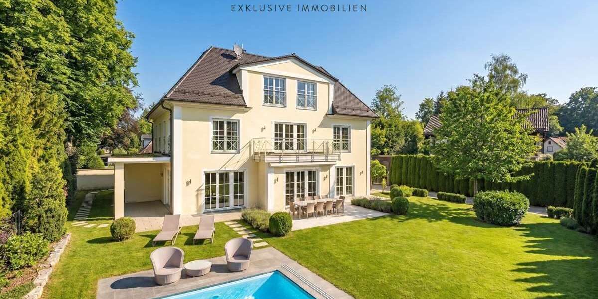 Einfamilienhaus Grünwald - 12 Zimmer, 417 m&sup2;, 6.390.000&euro; | Angebot:26212080