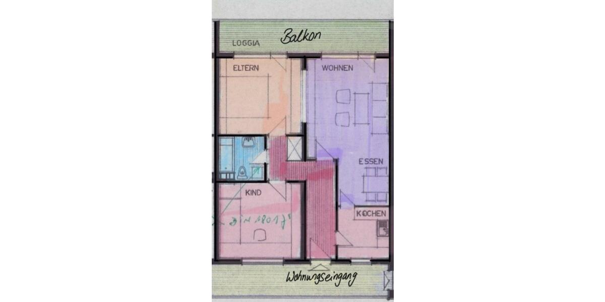 *TOP* 3 Zimmer Wohnung mit Balkon und Aufzug 3 zimmer