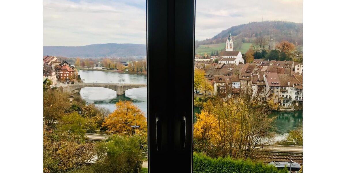 Traumblick 4-Zi Altbauwohnung in exponierter Alleinlage Laufenburg mit XXL Terrasse 4 zimmer