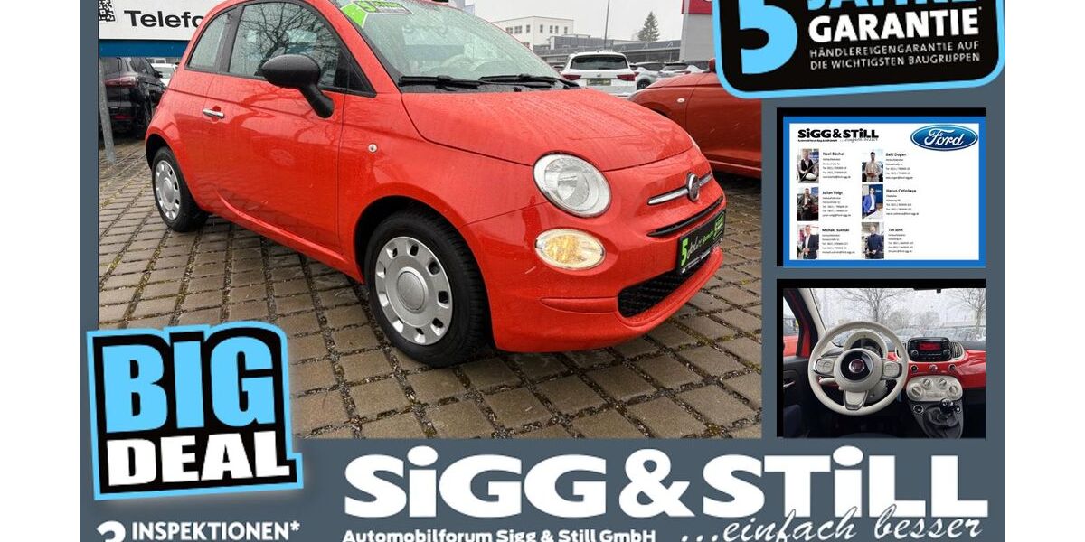 Fiat 500 32.300 km 9.490 &euro; Augsburg 86165