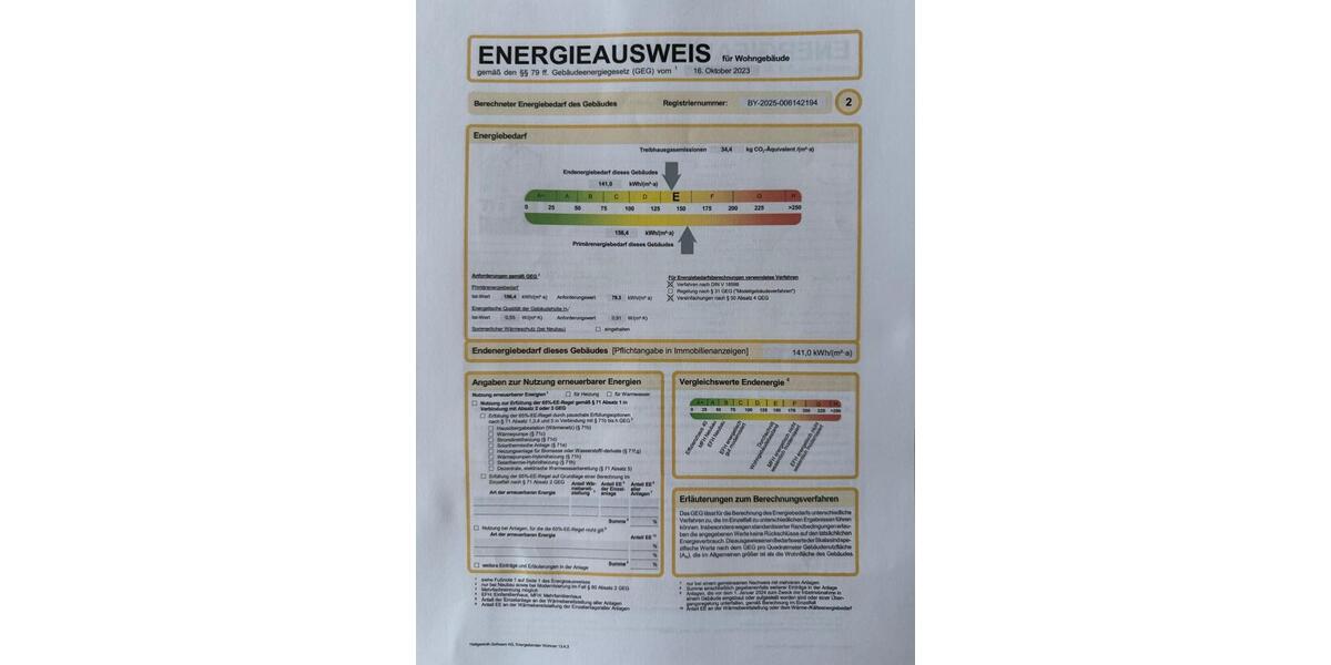 Erdgeschoßwohnung Ansbach - 4 Zimmer, 127 m&sup2;, 255.000&euro; | Angebot:26230495