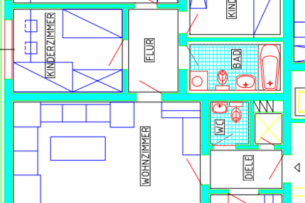 Wohnung Essen Horst - 4 Zimmer, 92 m&sup2;, 700&euro; | Angebot:26401012
