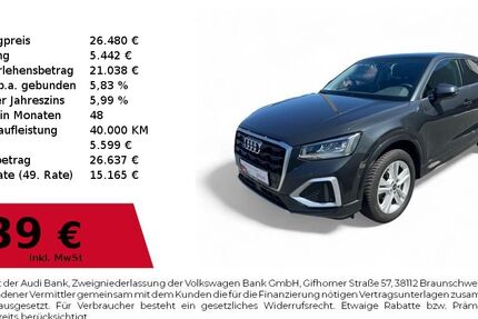 Audi Q2 26.363 km 25.690 &euro; Dessau-Roßlau 06844