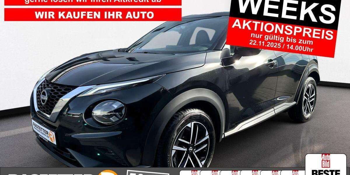 Nissan Juke 15.251 km 19.940 € Rheinstetten/Mörsch bei Karlsruhe 76287