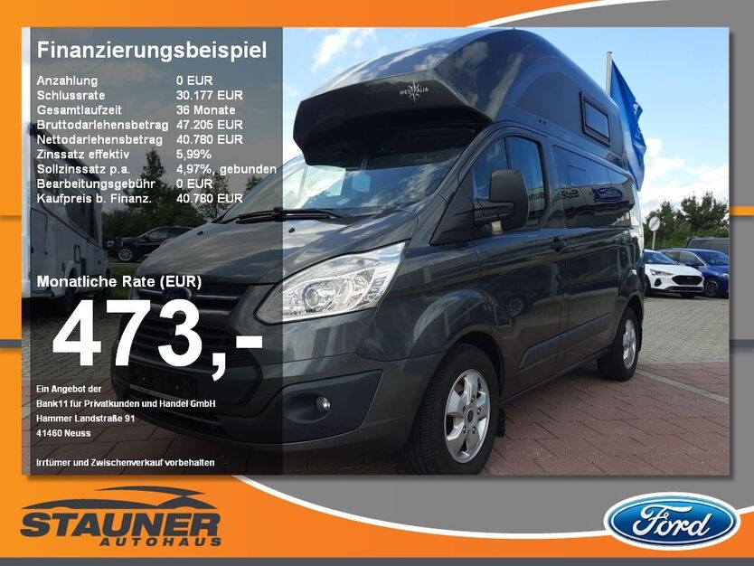 Ford Transit Custom 92.700 km 39.980 € Neustadt / Donau 93333