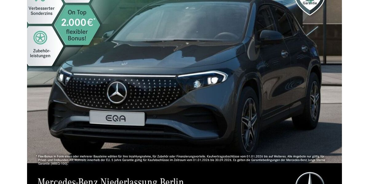 Mercedes-Benz EQA 10.460 km 37.890 &euro; Berlin 10587